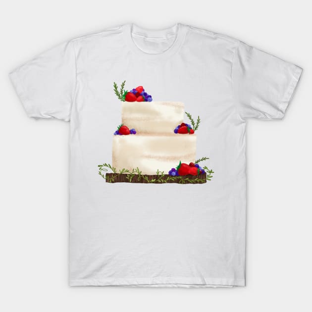 Naked Cake T-Shirt by Fernanda Campos